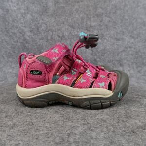 Keen Shoes Kids Sandals Toddler 8 Newport H2 Waterprood Closed Toe Sport Pink